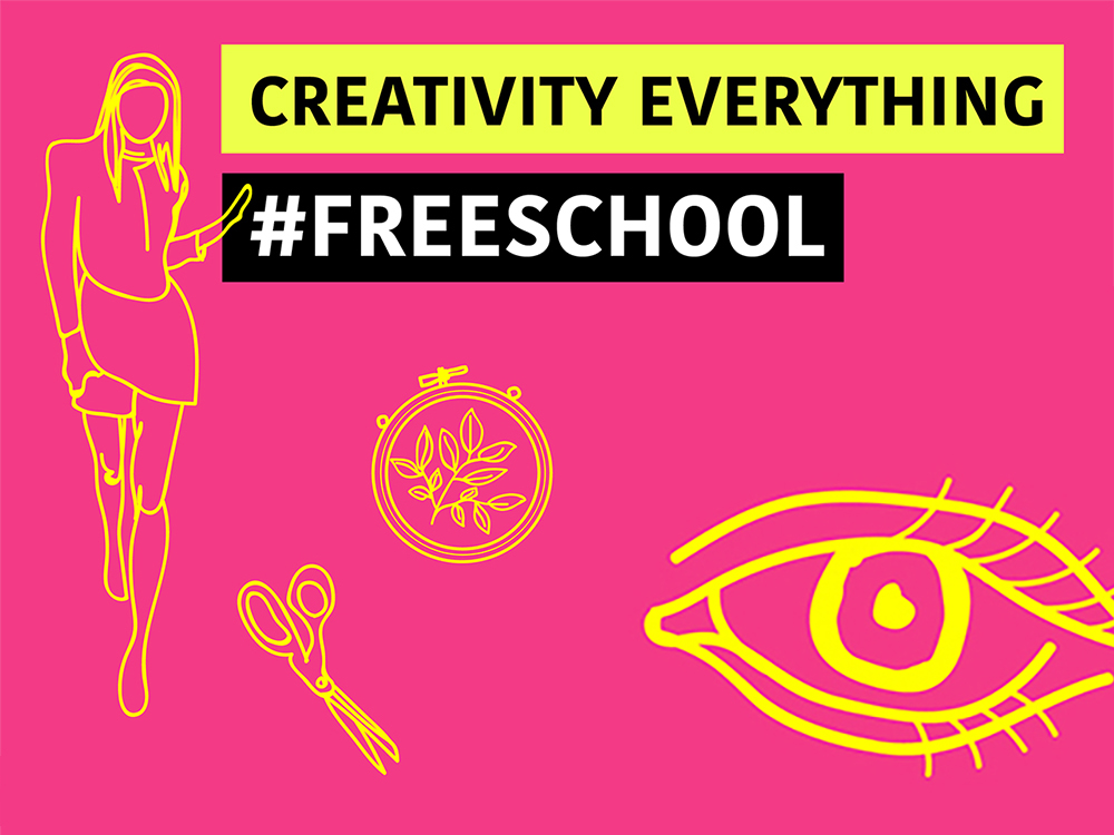 Announcing the Creativity Everything #FreeSchool