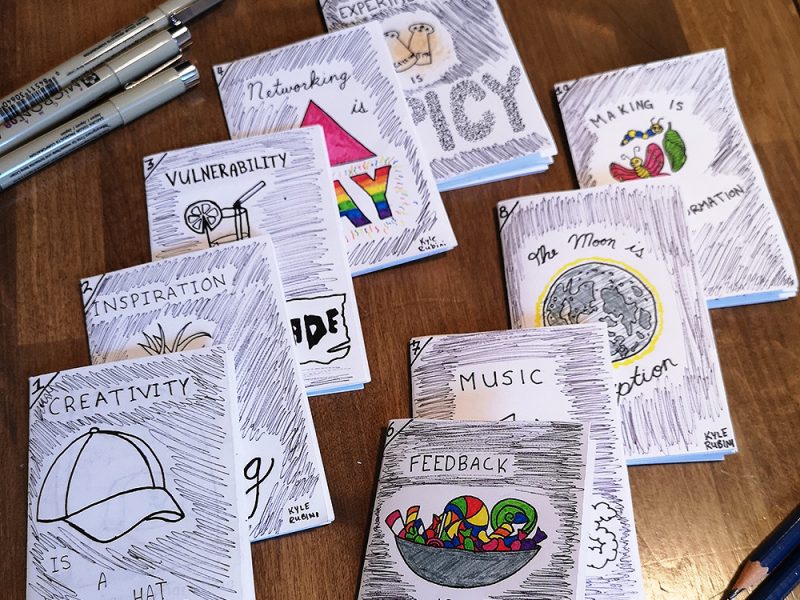 Creativity is a Hat, and other zines