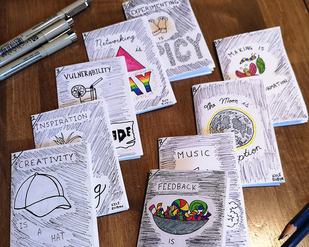Creativity is a Hat, and other zines